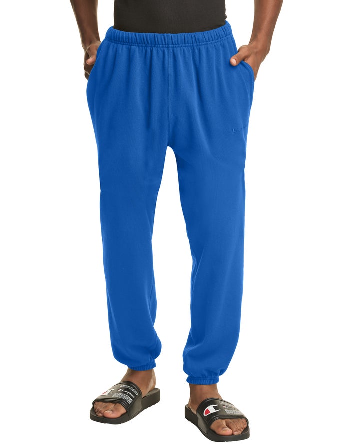 Pantalon Chandal Champion Hombre - Lightweight Fleece ( Azules ) 7246890-QK